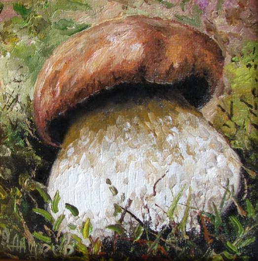 mushrooms,  autumn, white